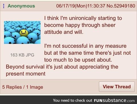 Anon has an Epiphany