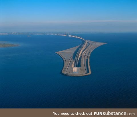 Sweden wanted a bridge, Denmark wanted a tunnel, they compromised