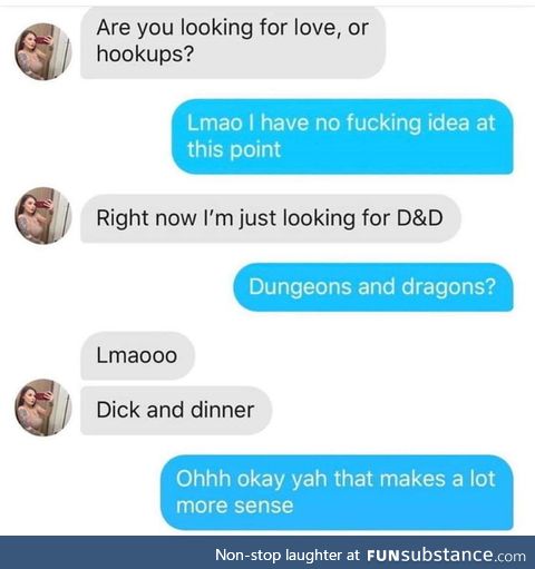 d*ck and Dinner!