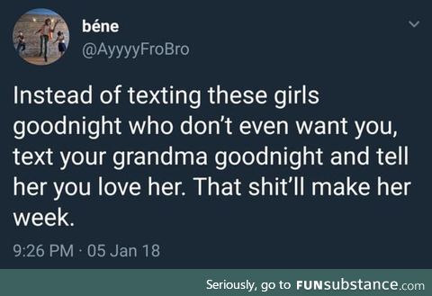 Text her!