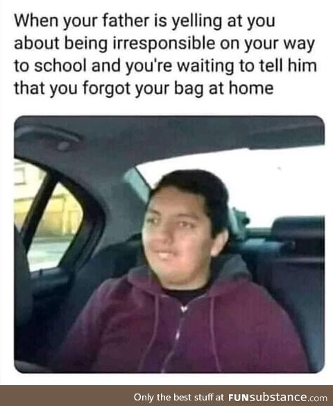 I felt this