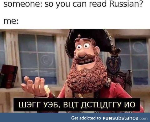 Trying to actually read it out... Aaand I have a stroke