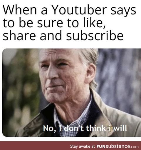 Nah fam, I'm good