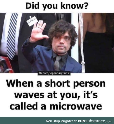 Get it, Carl. Microwave!