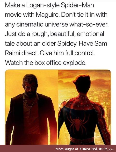 - I'd pay to see this