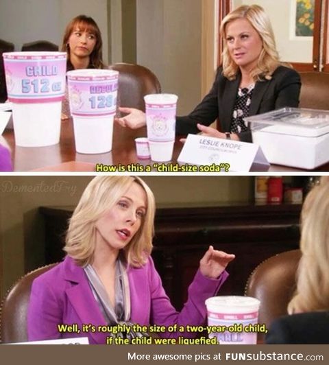 My favorite line in Park and Rec