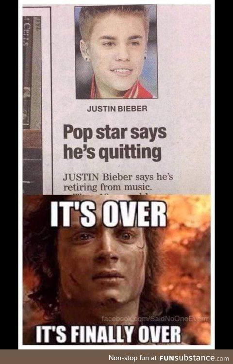 Finally some good news