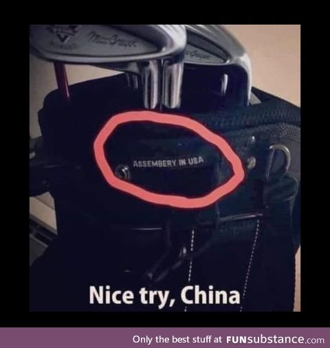 Nice try, China