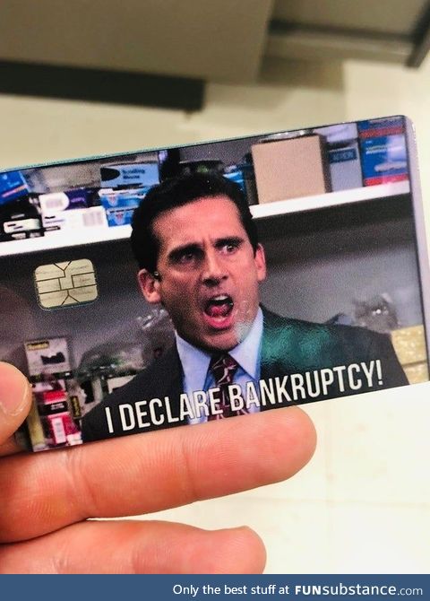 Thought you guys would appreciate my new credit card cover