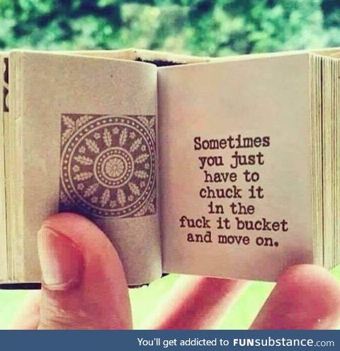 Let me find my bucket