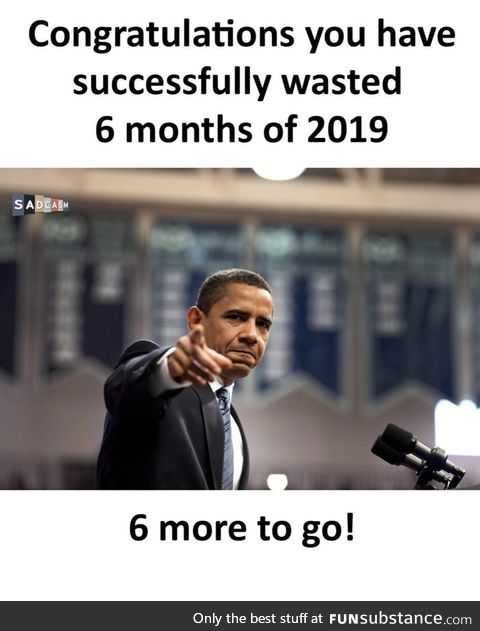 Just 6 more to go guys