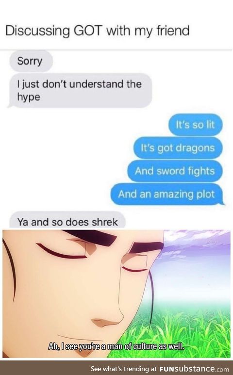 Despite not having seen the show, I understand the reference