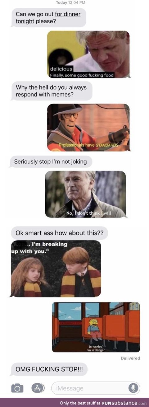 This belongs here. Convo I had with my GF today