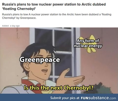 Nuclear power is evil