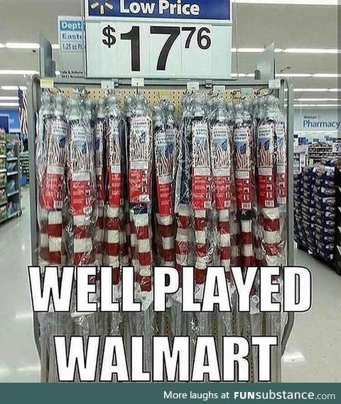 Well played, Wal-Mart