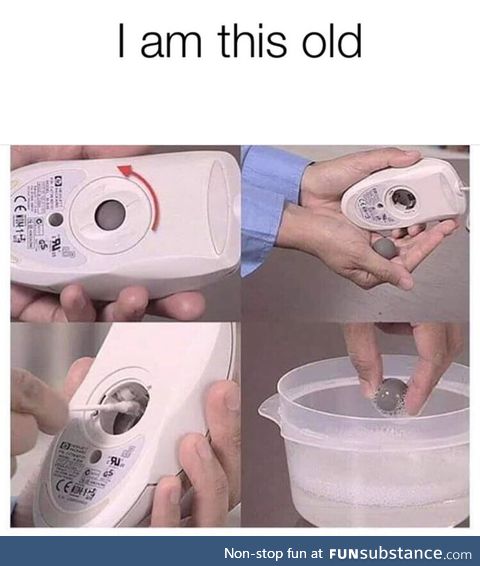 I am this old