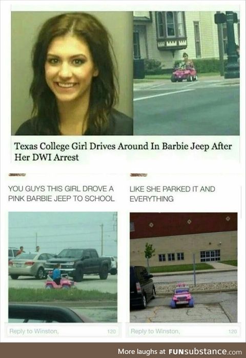 DWI barbie b*tch