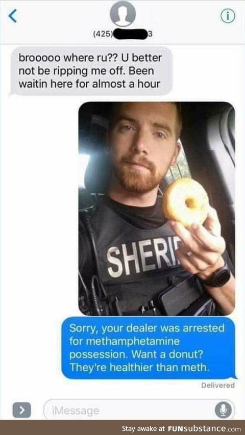 Police uses dealers phone