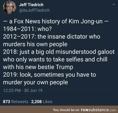 Kim jong-un, a history