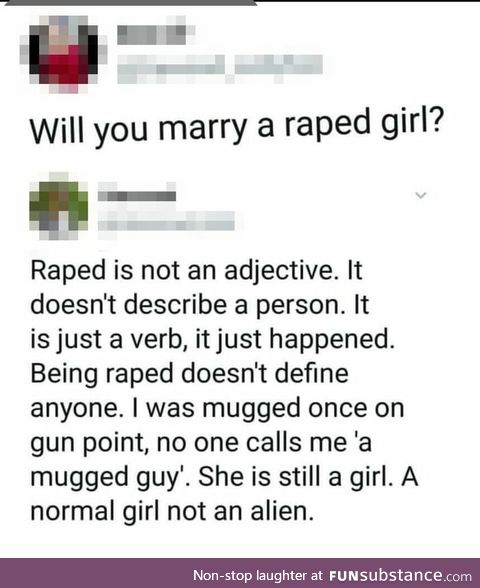 Something that needed to be said!