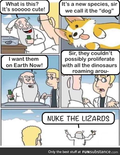 Be gone T-Rex!