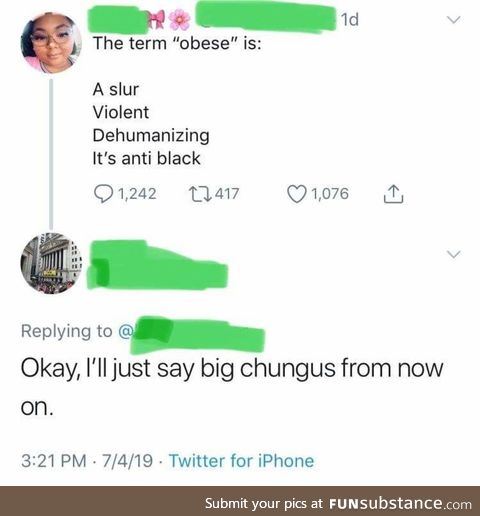 Big Chungus is PC