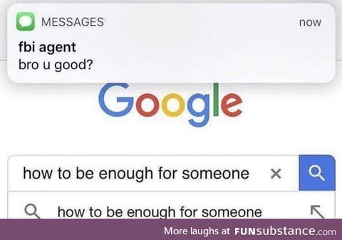 I'm good but not enough