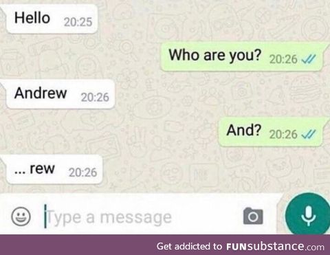 Stellar move, Andy
