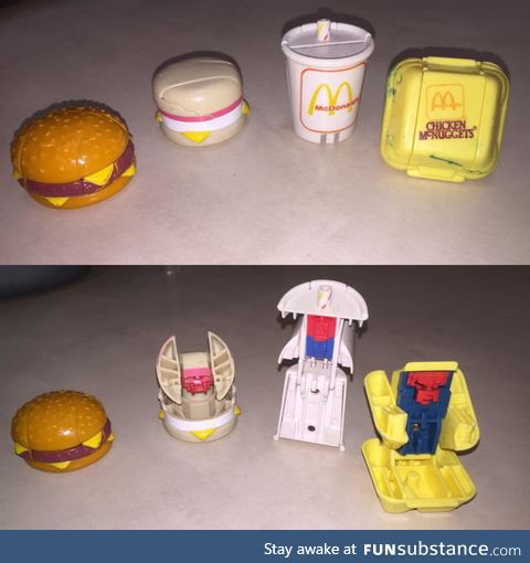 McDonald's toys from 1987