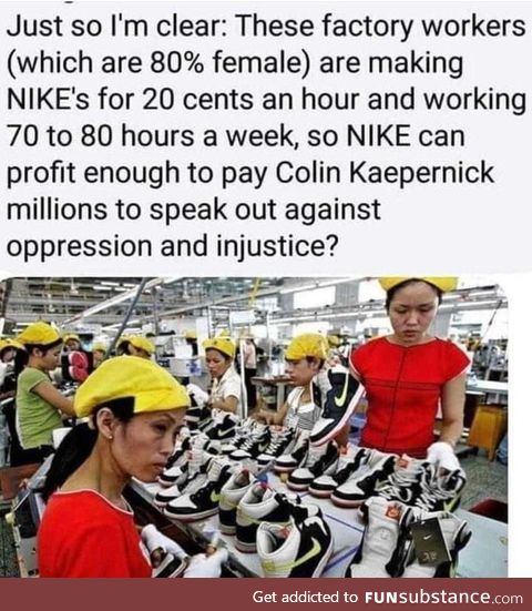 That's why I buy Adidas and Hugo Boss