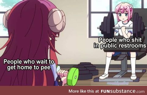 Weakness disgusts me