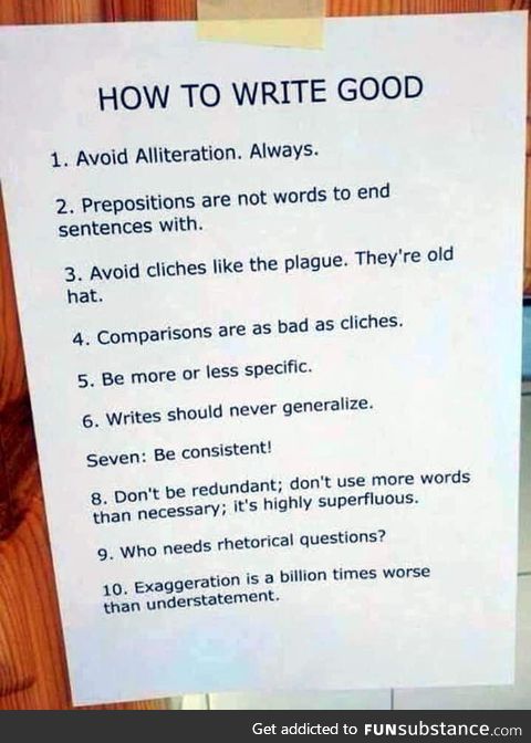 Writing 101