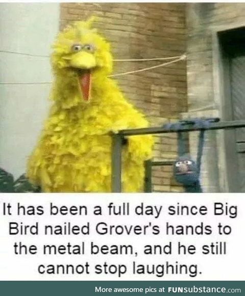 Ok let's have them it's time for inappropriate Sesame Street memes
