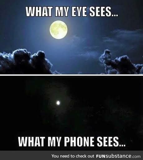 That's how my phone sees eclipse