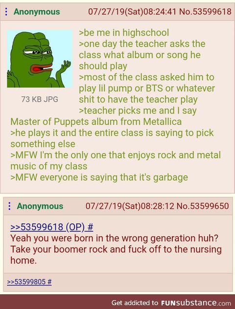 Anon gets put in place