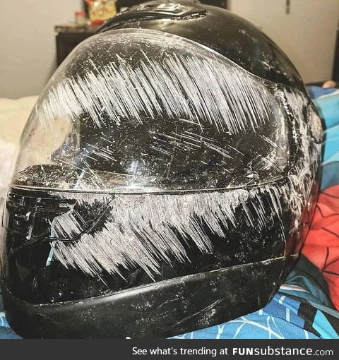 This is why your wear a helmet