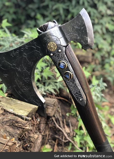 Recently finished making the leviathan axe from god of war