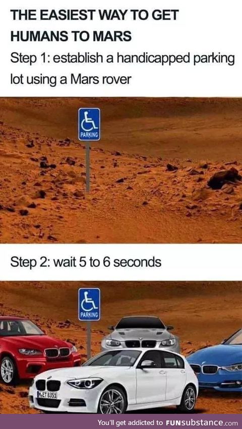 ...Easiest way to get Romanians to Mars :))