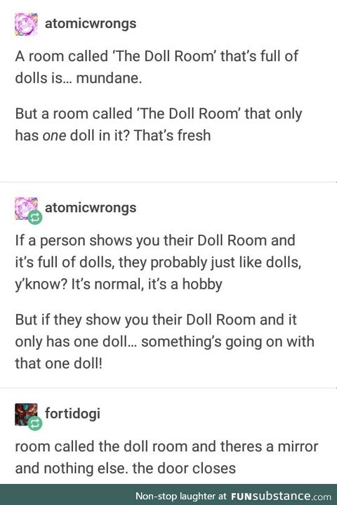 One sentence horror stories, GO!