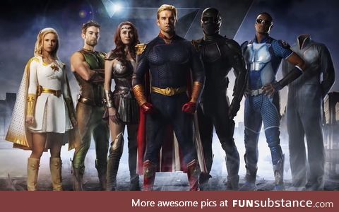 This series is awesome. "The Boys"