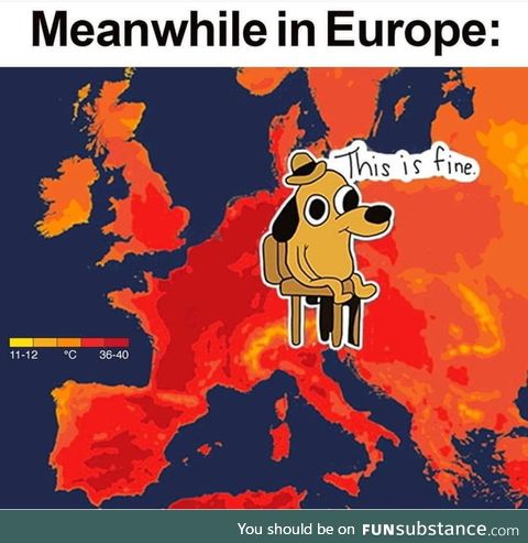 Africa has moved into Europe guys