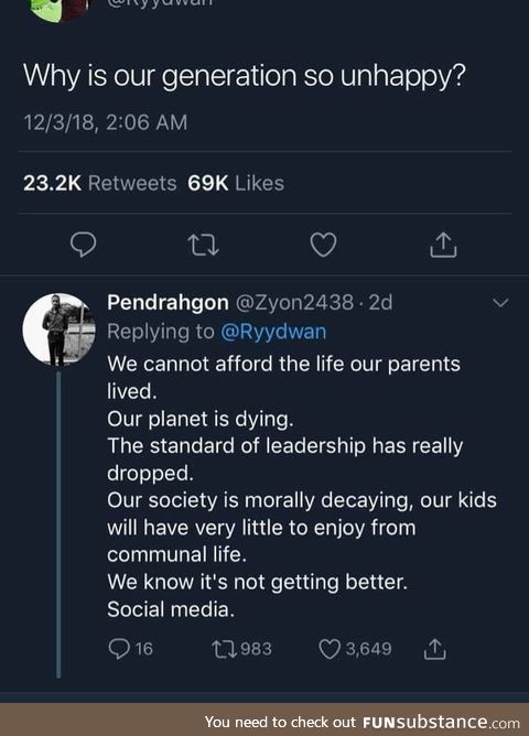 He speaks the Truth