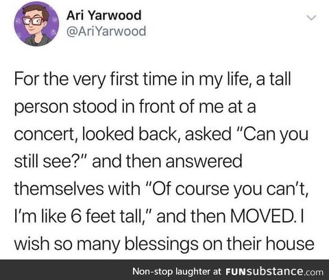 Sending many blessings