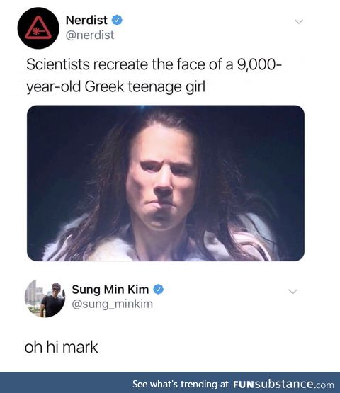 Haha, what a story mark