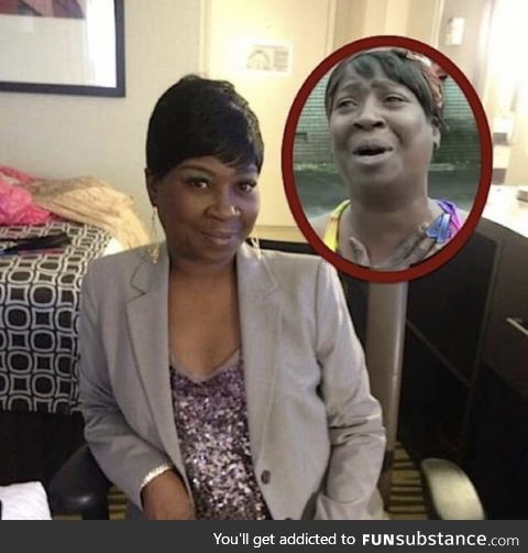 So Kimberly "Ain't nobody got time for that" Wilkins has overcome her drug