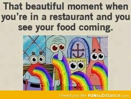 Food is here!
