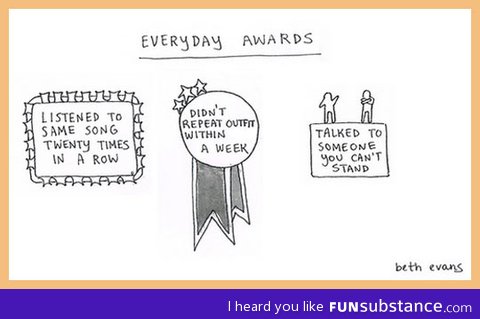 Everyday awards