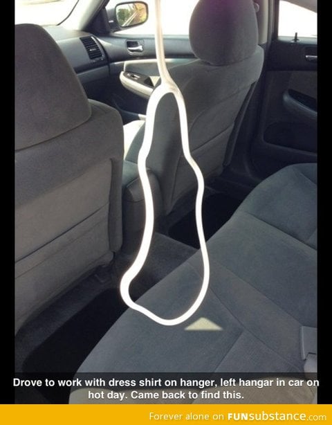 You know it's hot when you see this