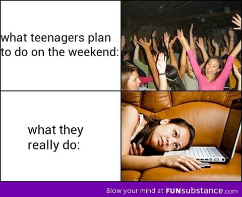 What people do on weekends