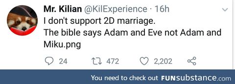 It's written in the sacred texts